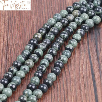 Kambaba Jasper Round Beads For Jewelry Making