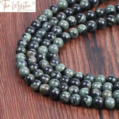 Kambaba Jasper Round Beads For Jewelry Making