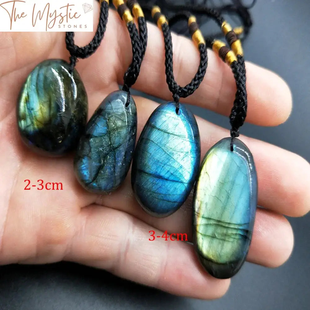 Labradorite Healing Amulet Pendant