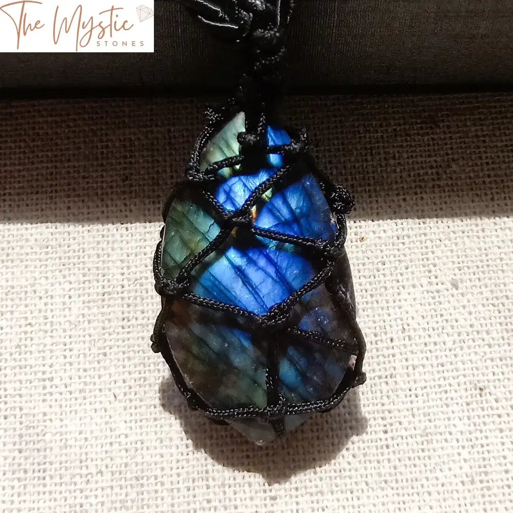 Labradorite Moonstone Healing Pendant