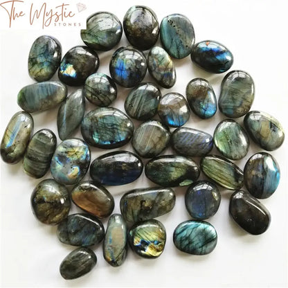 Labradorite Moonstone Polished Palm Stone 20-30Mm