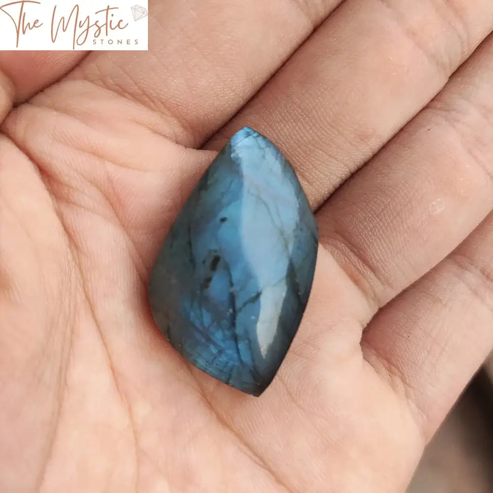 Labradorite Quartz Crystal Point