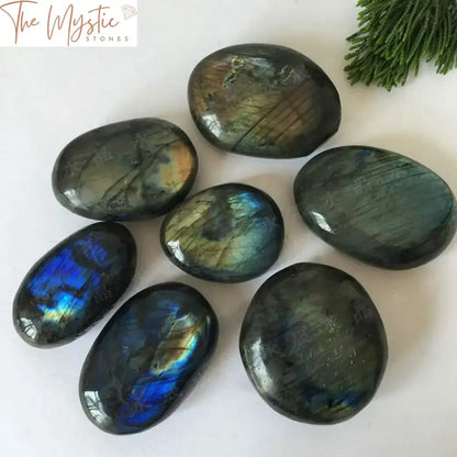 Labradorite Reiki Energy Palm Stone