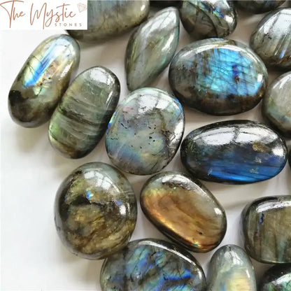 Labradorite Reiki Energy Palm Stone