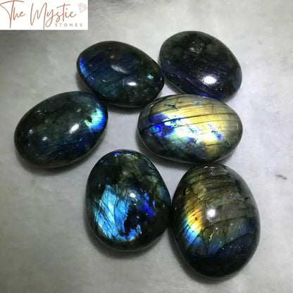 Labradorite Reiki Energy Palm Stone