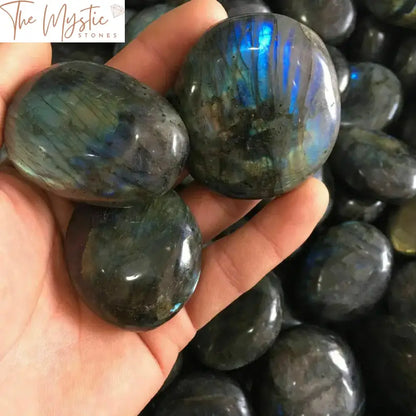 Labradorite Reiki Energy Palm Stone