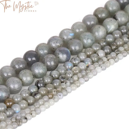 Labradorite Spectrolite 8Mm Round Beads