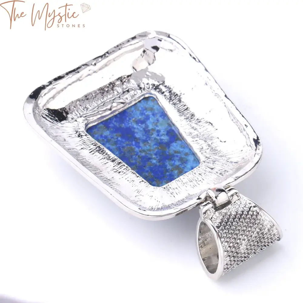 Lapis Lazuli Natural Stone Pendant For Men