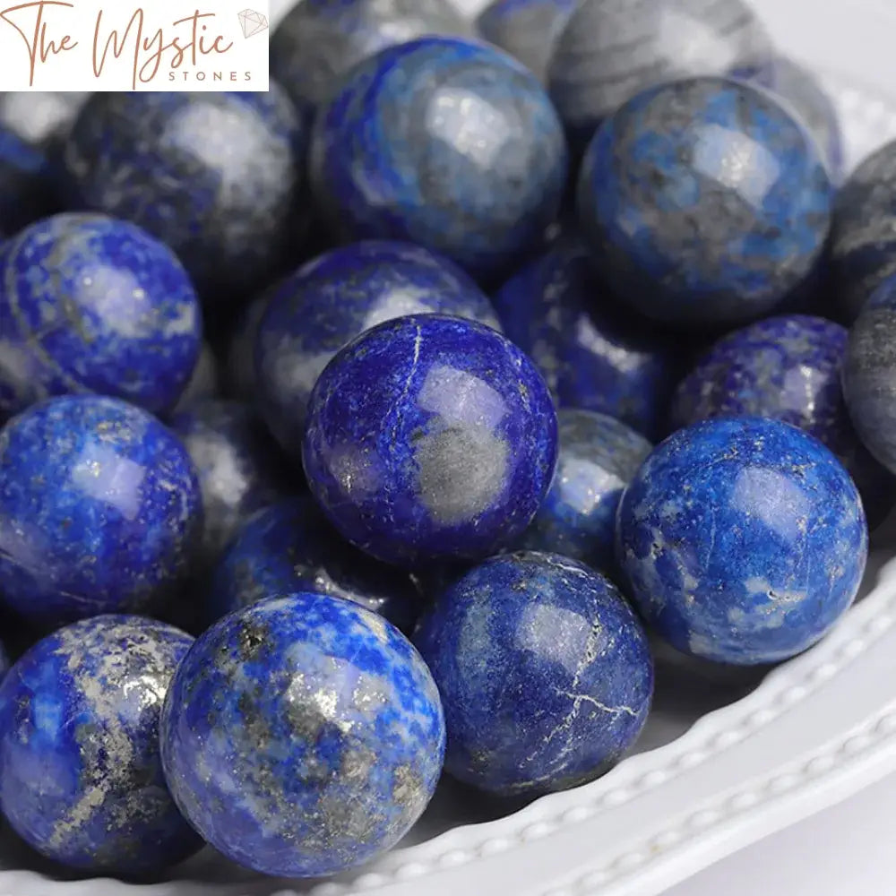 Lapis Lazuli Polished Crystal Sphere