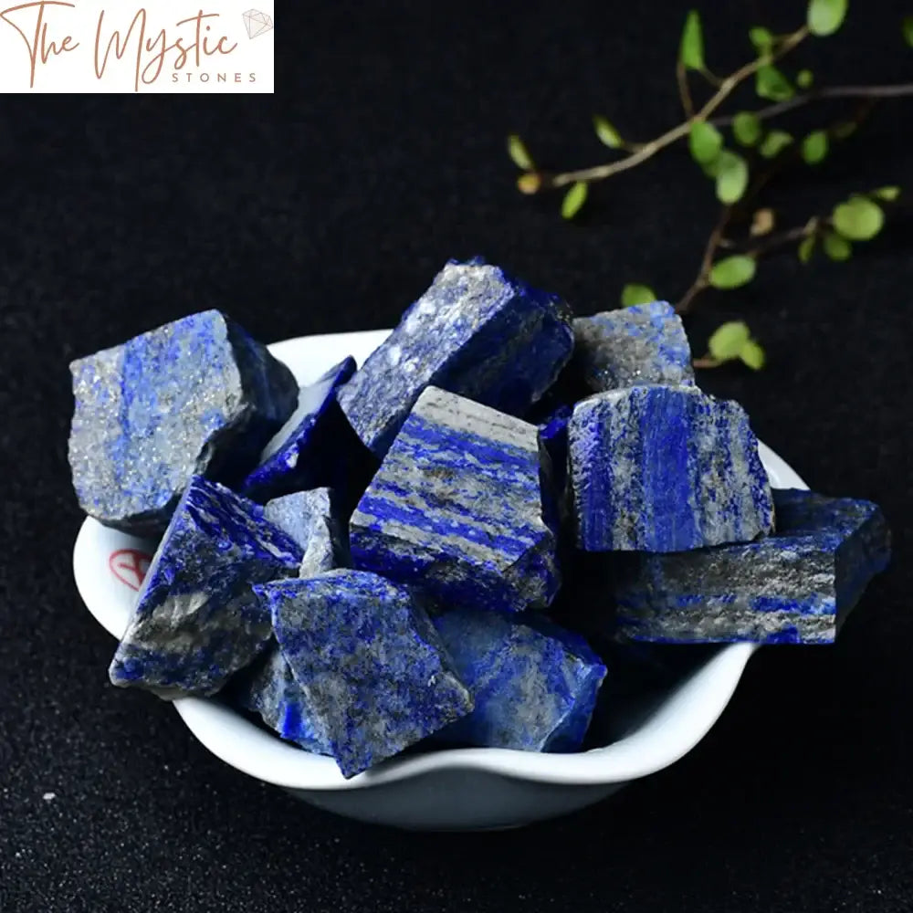 Lapis Lazuli Quartz Crystal Gemstone