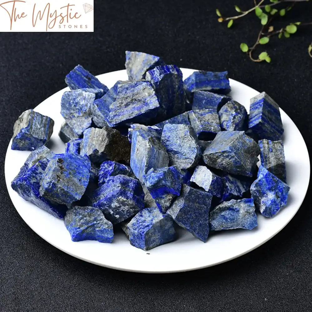 Lapis Lazuli Quartz Crystal Gemstone