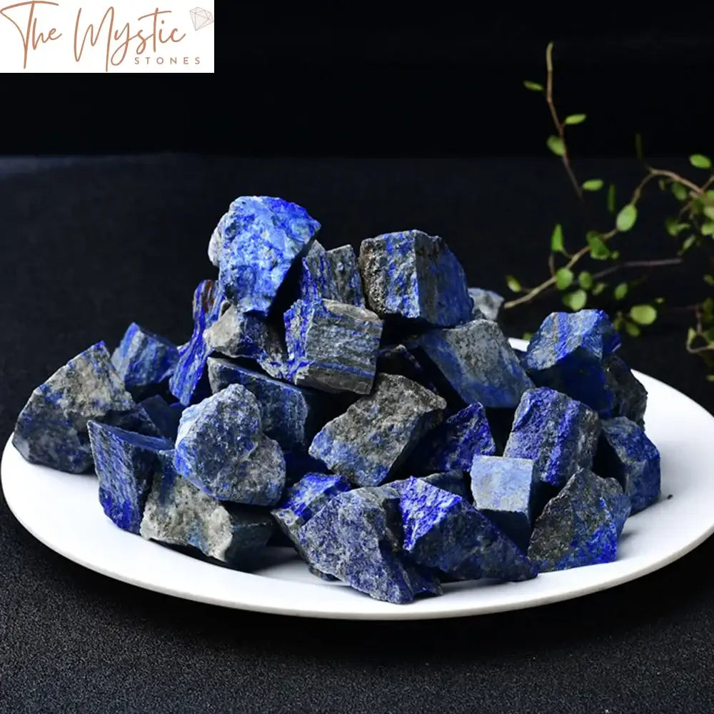 Lapis Lazuli Quartz Crystal Gemstone