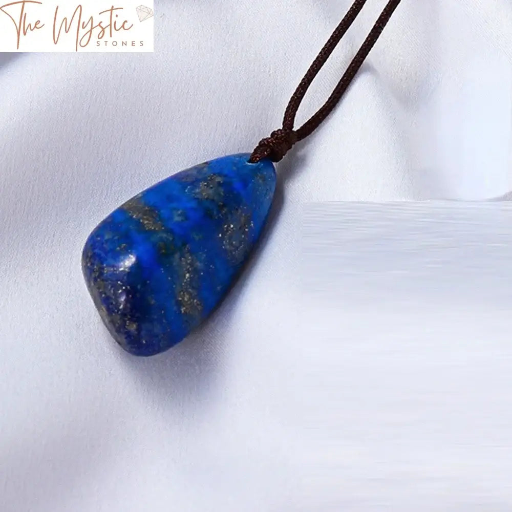 Lapis Lazuli Rough Stone Pendant