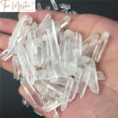 Lemurian Clear Quartz Crystal Point - 100G