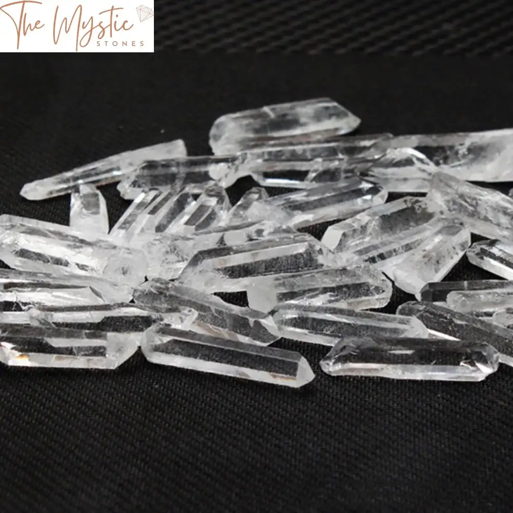 Lemurian Clear Quartz Crystal Point - 100G