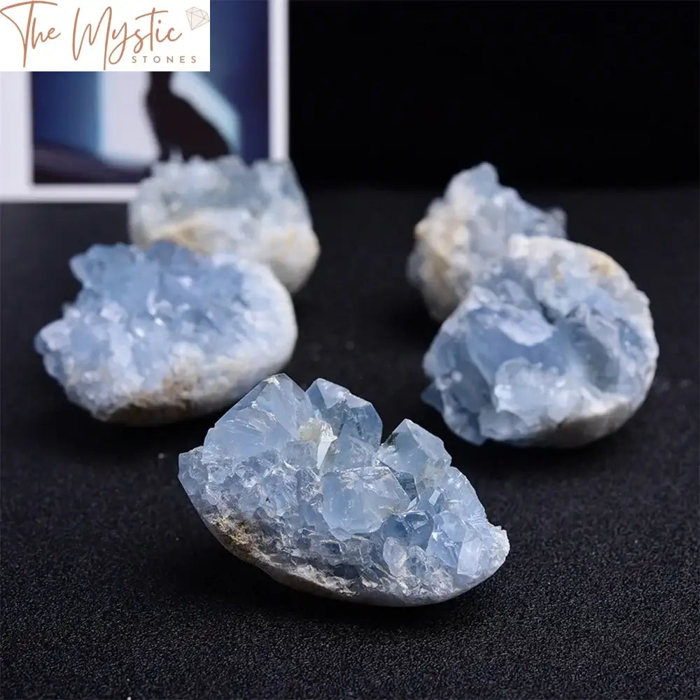 Madagascar Celestite Crystal Cluster