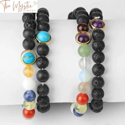 Men’s Natural Stone Healing Bracelet