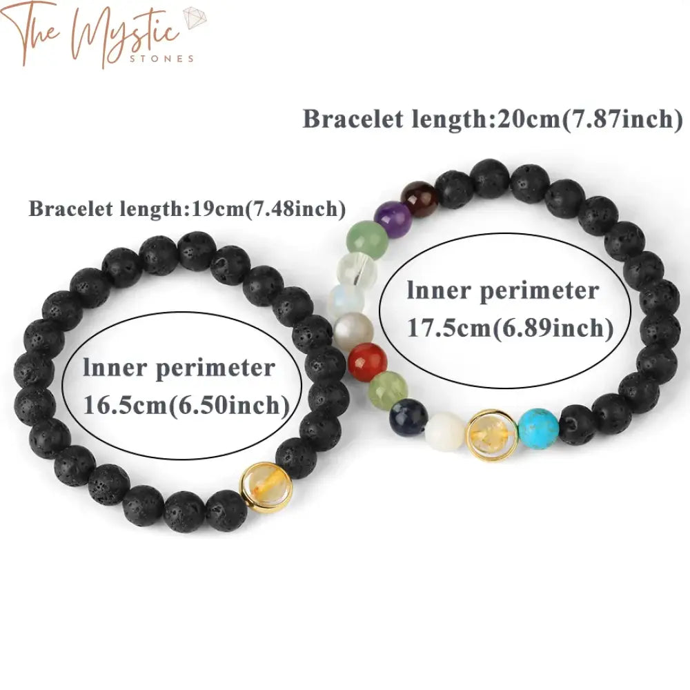 Men’s Natural Stone Healing Bracelet