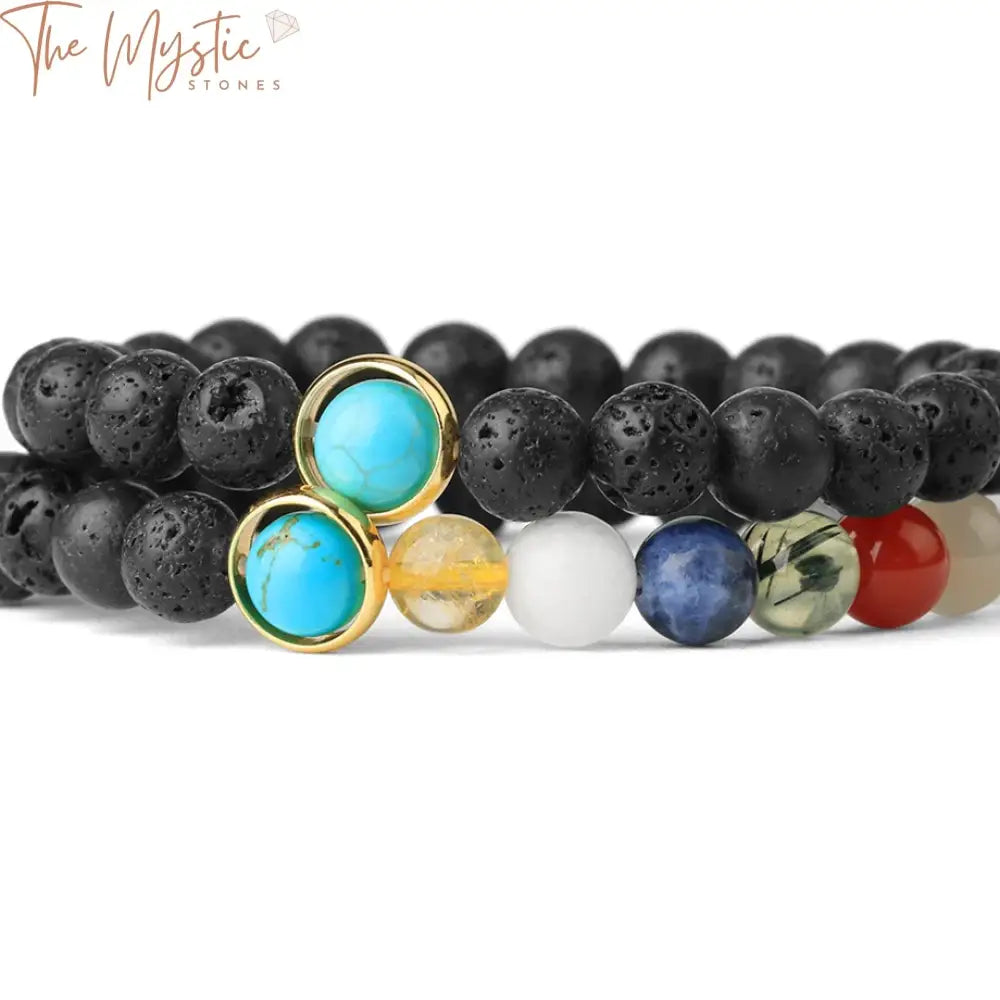 Men’s Natural Stone Healing Bracelet