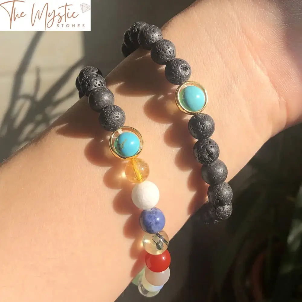 Men’s Natural Stone Healing Bracelet