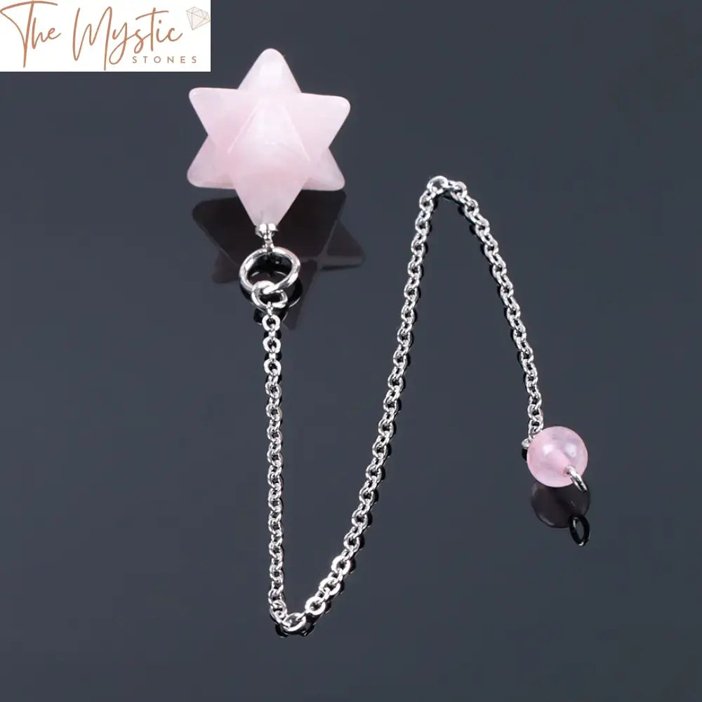 Merkabah Gemstone Pendulum