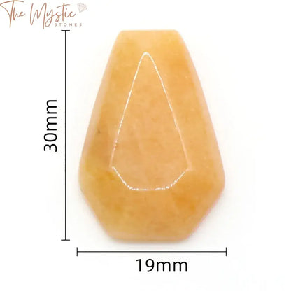 Mini Coffin Crystal Worry Stone