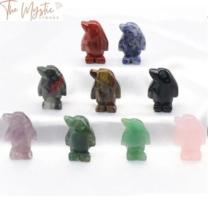 Mini Crystal Penguin Figurine