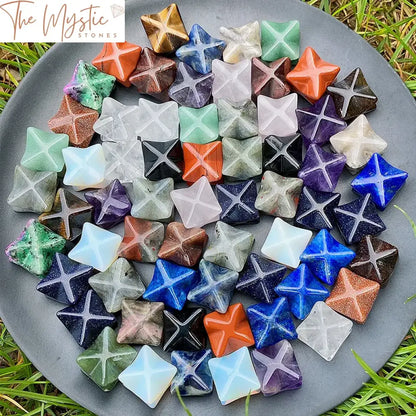 Mini Merkaba Natural Stone Energy Star