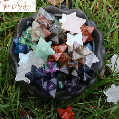 Mini Merkaba Natural Stone Energy Star