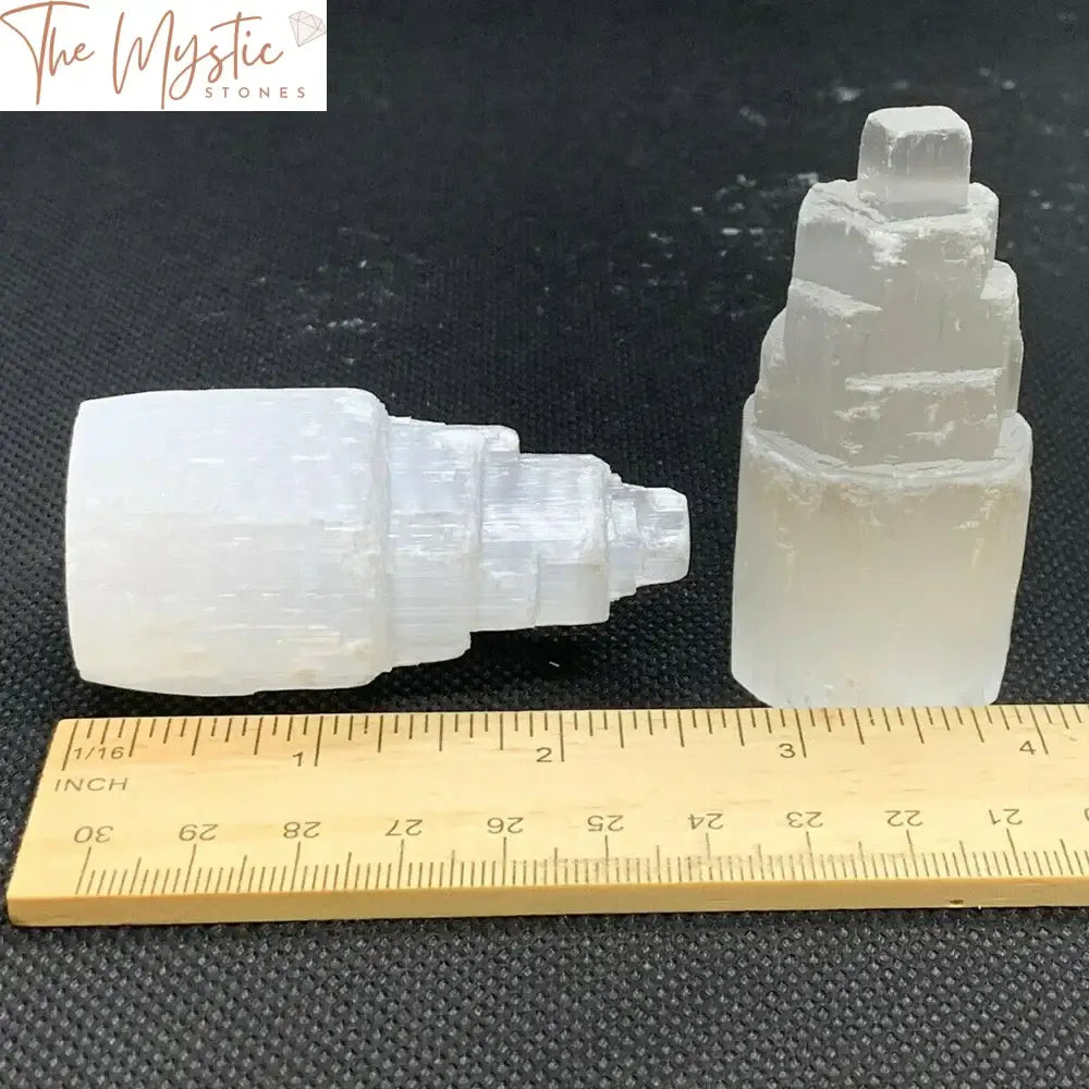 Mini Selenite Crystal Tower 2.4’’