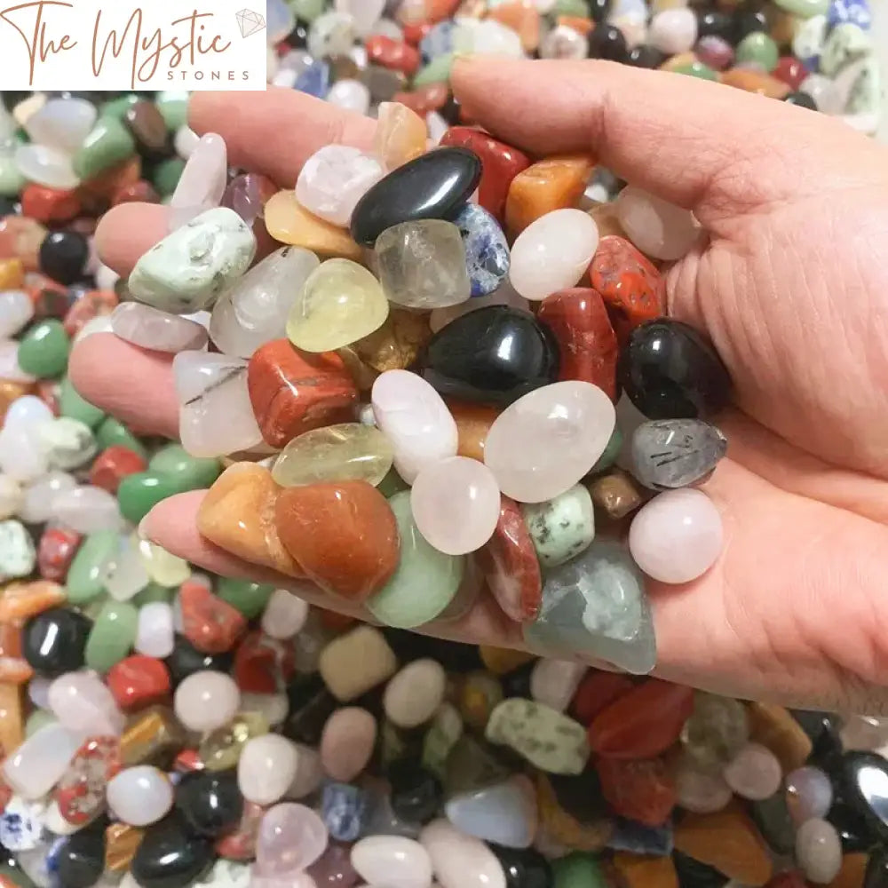 Mixed Gemstone Polishing Tumbled Stones Bulk 15-20Mm