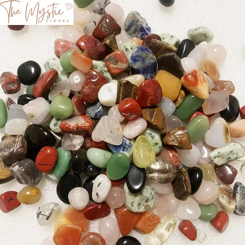 Mixed Gemstone Polishing Tumbled Stones Bulk 15-20Mm