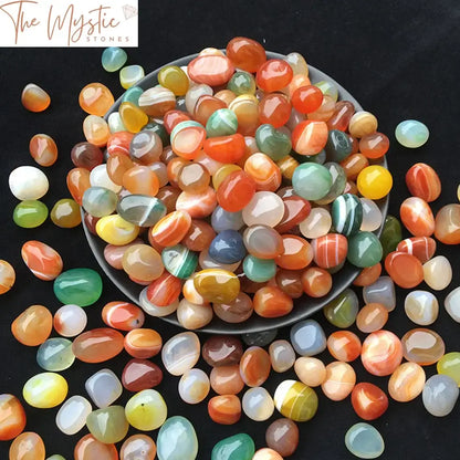 Mixed Polished Agate Gemstone Assortment