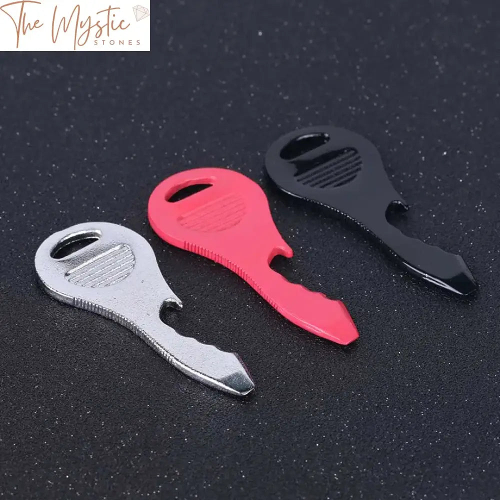 Multi-Tool Keychain With Bottle Opener And Screwdriver F402