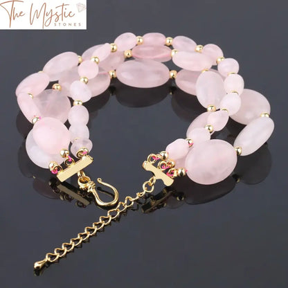 Multilayer Oval Stone Yoga Bracelet