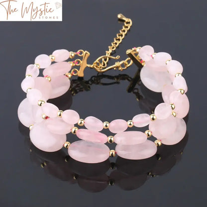 Multilayer Oval Stone Yoga Bracelet