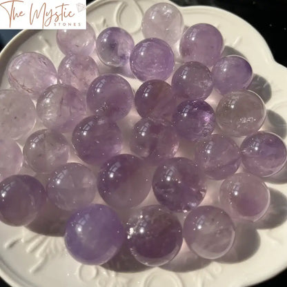 Natural Amethyst Quartz Sphere 20Mm