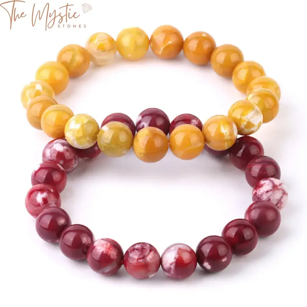 Natural Gemstone Onyx Agate Chakra Bracelet