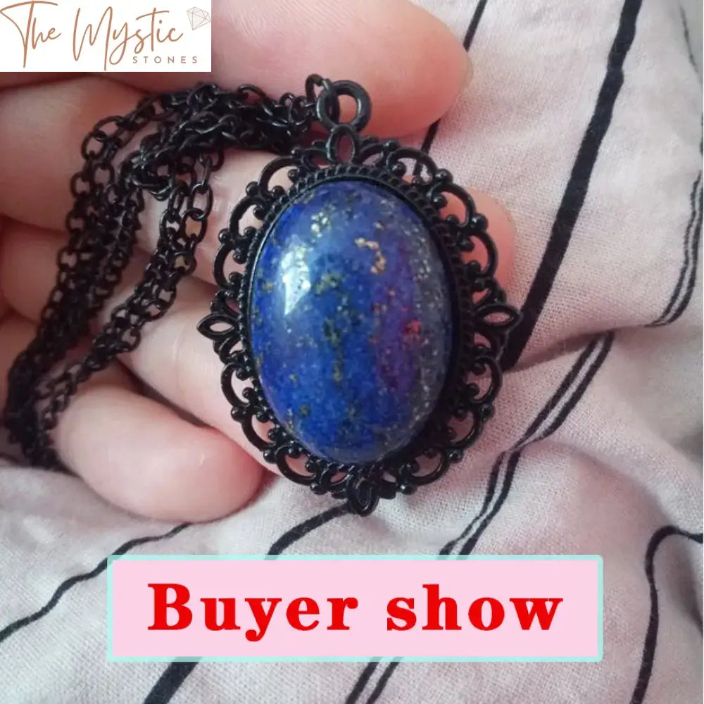 Natural Lapis Lazuli Oval Cabochon