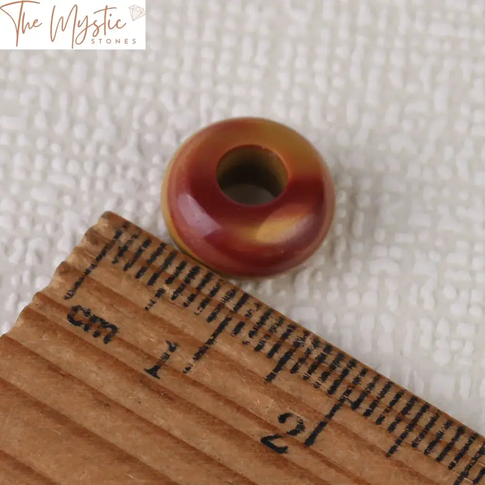 Natural Stone 12Mm Round Beads With Large Hole