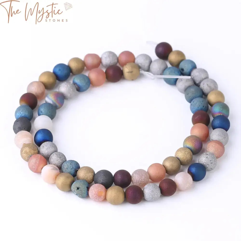 Natural Stone Bead Assortment For Jewelry Making