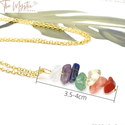 Natural Stone Chakra Pendant