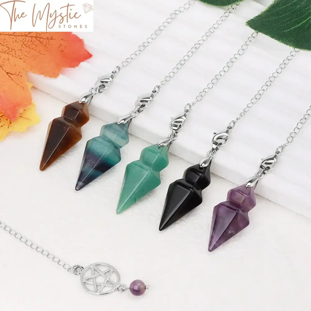 Natural Stone Divination Pendulum