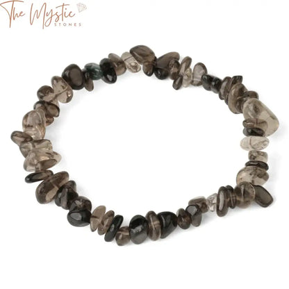 Natural Stone Irregular Bead Stretch Bracelet