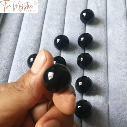 Obsidian Crystal Sphere Set - 20-25Mm