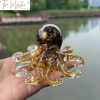 Octopus Crystal Resin Figurine