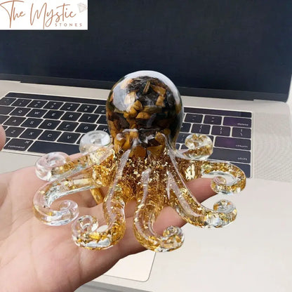 Octopus Crystal Resin Figurine