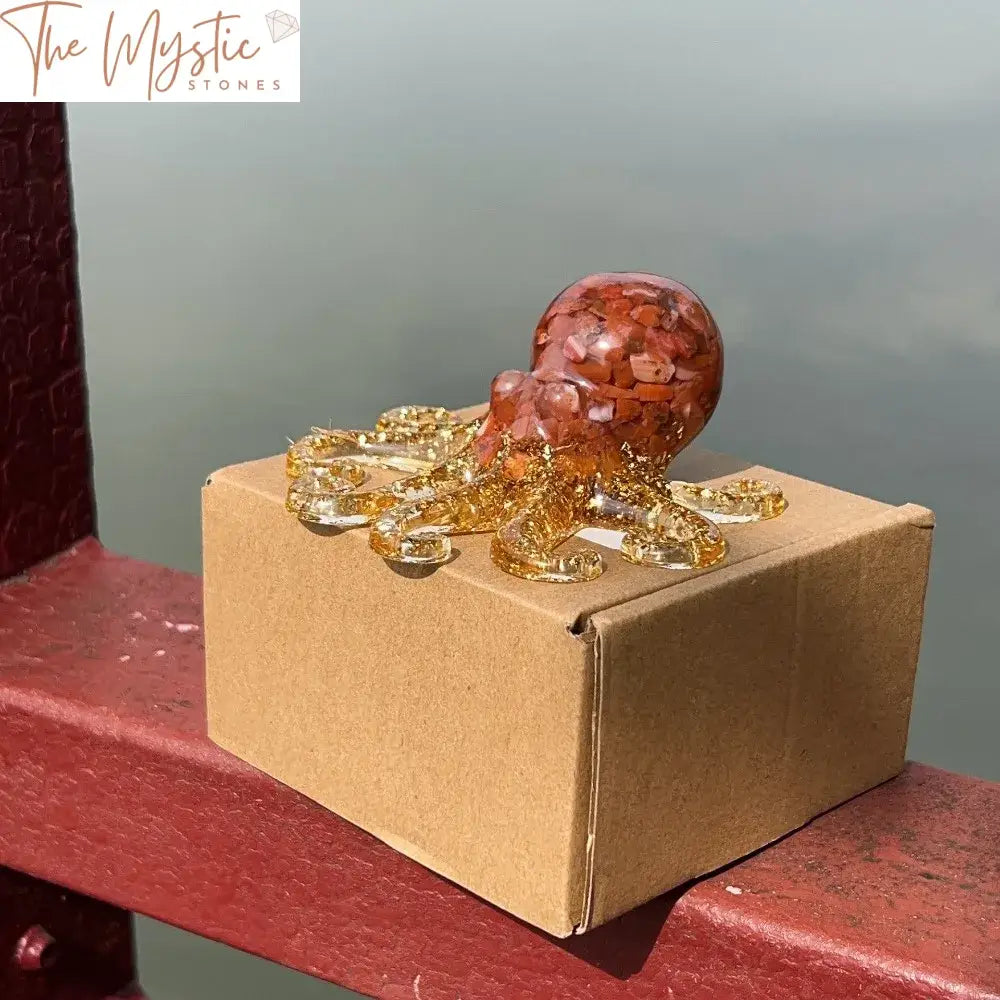 Octopus Crystal Resin Figurine