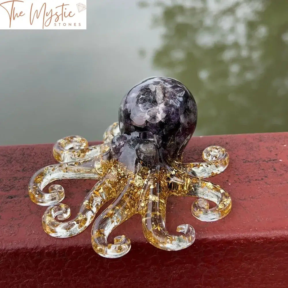 Octopus Crystal Resin Figurine