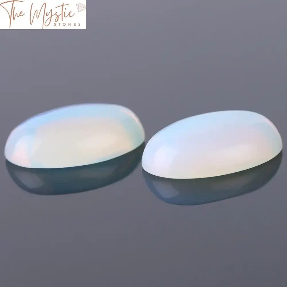 Opal Dome Oval Cabochons - No Hole Flat Back Gemstones